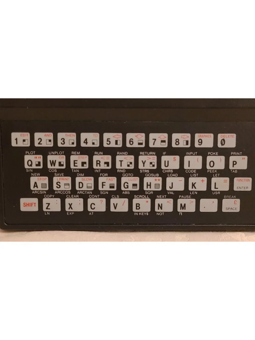Vintage TIMEX SINCLAIR 1000 Computer ZX81 Retro Home Gaming Programming
